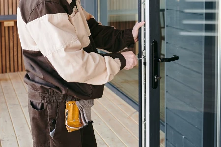 Cleaning And Polishing Glass Door Installation in Land O' Lakes, FL
